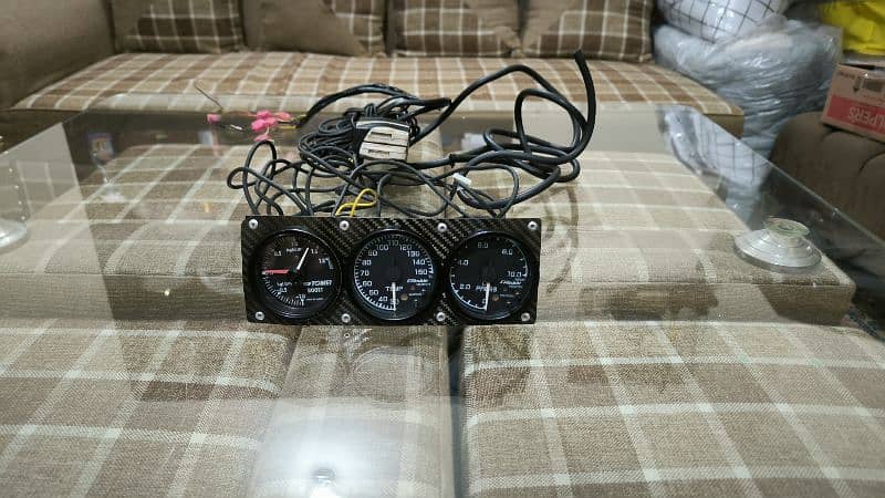 Original Tomei Boost Greddy Temp Oil Press Guages Forsale 0