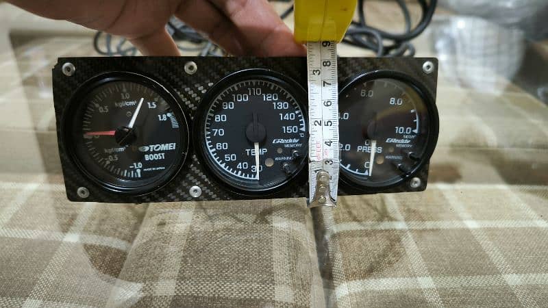Original Tomei Boost Greddy Temp Oil Press Guages Forsale 5