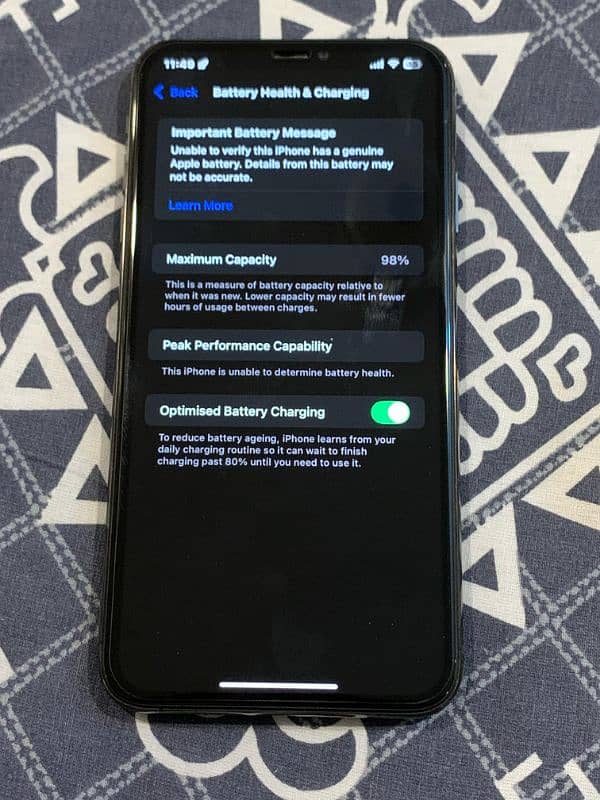 I Phone XS MAX 512GB BLACK,NON PTA 5