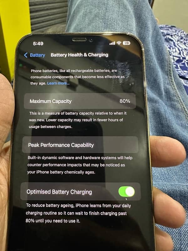 iphone 12 Pro Max 128 GB PTA Approved. 5