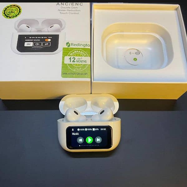 white noise cancelling earbuds with smart touch Model 1000009020 1