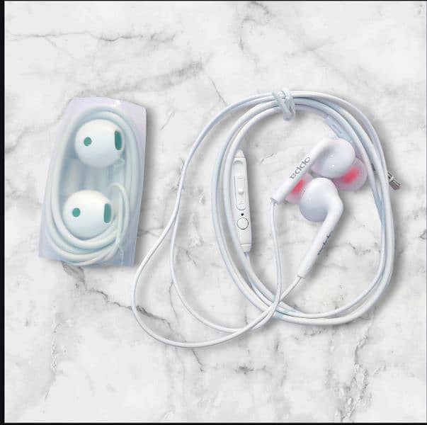 New Oppo + ST-12 Premium Quality Handfree | Buy One Get One Free | 2