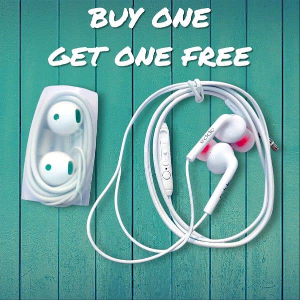 New Oppo + ST-12 Premium Quality Handfree | Buy One Get One Free | 6