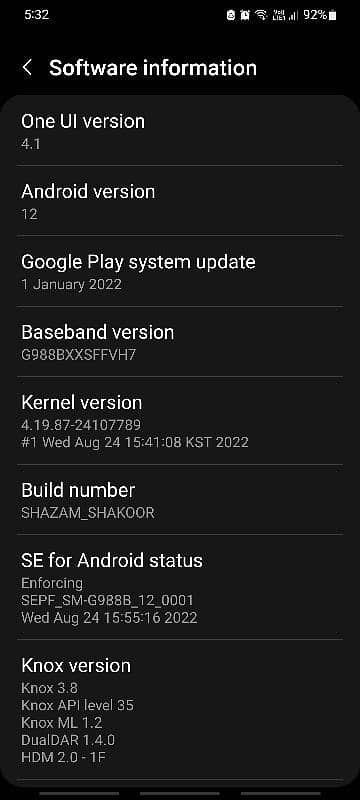 S20 ultra 12+8 ram 128 rom dual sim pta aproved 9