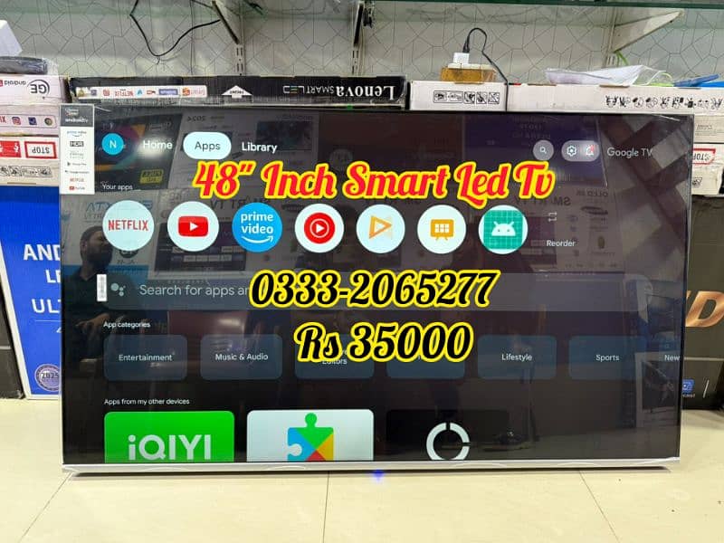 32" 42" 48 Inch Samsung Smart Android Led Tv YouTube Netflix 1