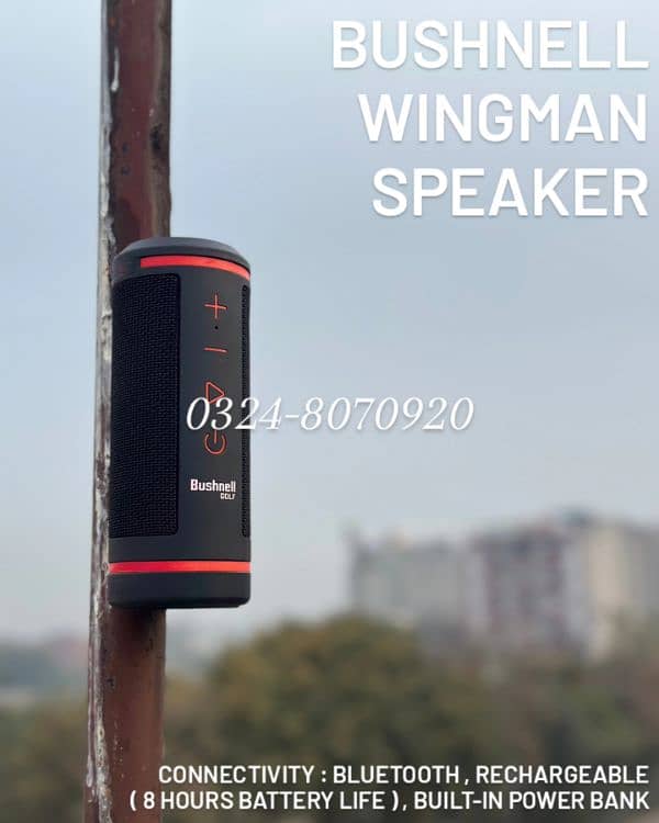 Bushnell Wingman Rechargeable Bluetooth Wireless Outdoor Speaker 3