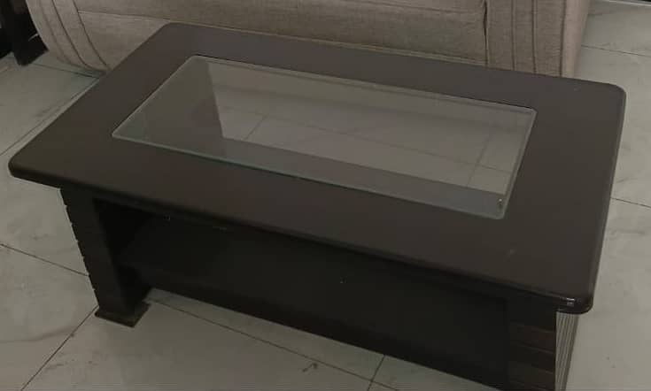 Slightly used Center & Side Tables 0