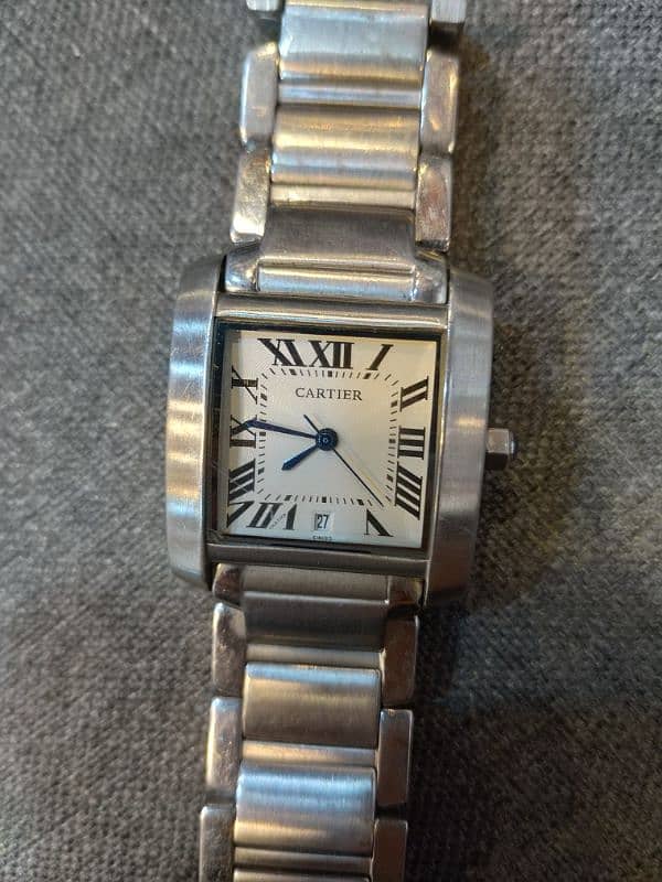 QUETTA AD. Cartier Ladies Watch Good Condition 0