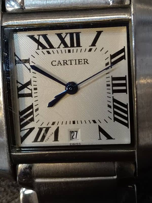 QUETTA AD. Cartier Ladies Watch Good Condition 1