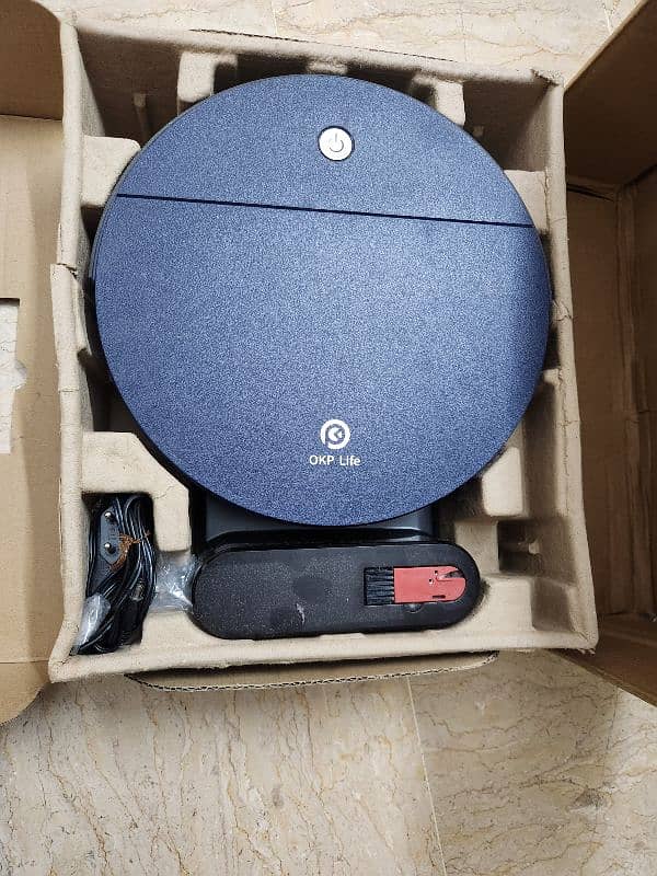 okp life k3 vaccum robot self charging and voice control 0