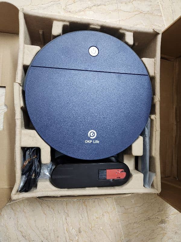 okp life k3 vaccum robot self charging and voice control 6
