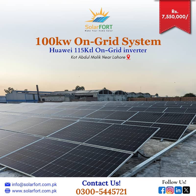 6KW ON GRID SOLAR SYSTEM | Solar panels | solar inverter | systems 2