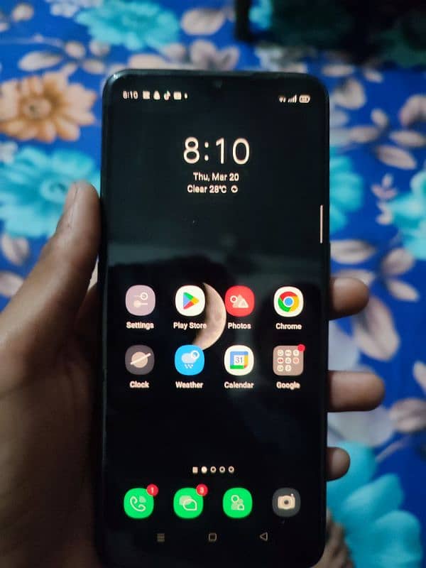 oppo f15 exchange possible 8 128 I display finger print 1