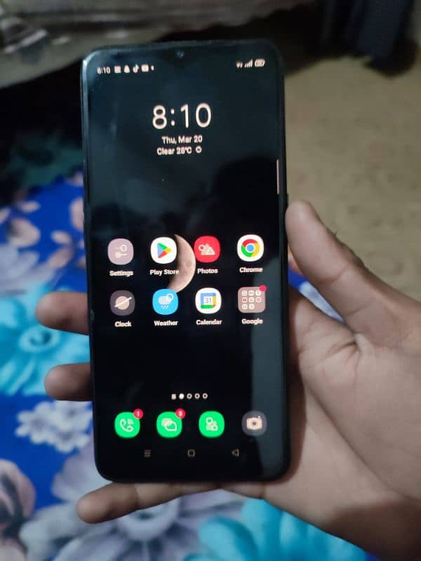 oppo f15 exchange possible 8 128 I display finger print 2