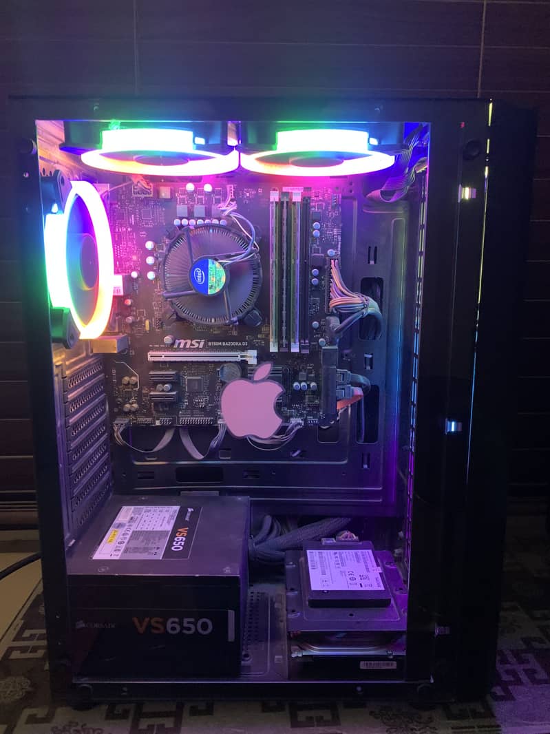 Gaming PC | 6th Gen Core i5 | 8GB RAM | SSD + HDD | RGB Elegant Case 3