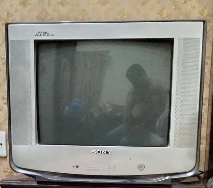 19 inch TV New Look with tv trolly 0