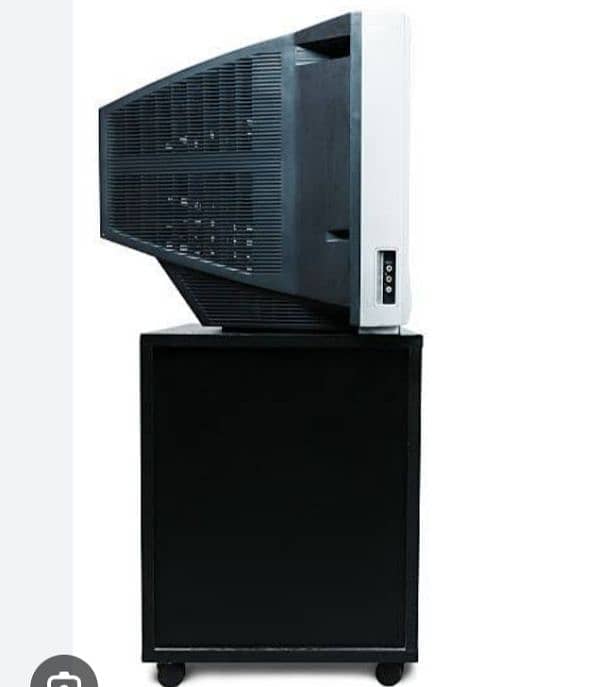 19 inch TV New Look with tv trolly 1