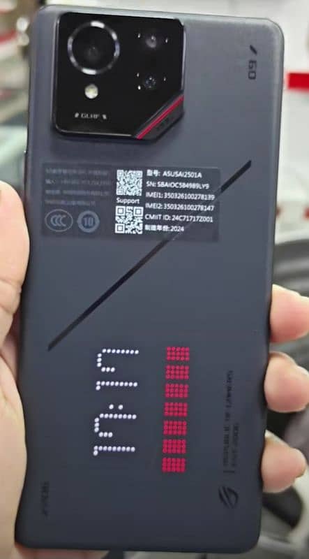 ASUS ROG PHONE 9 16 /512 NON PTA COMPLETE BOX 0