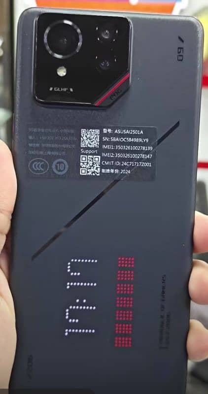 ASUS ROG PHONE 9 16 /512 NON PTA COMPLETE BOX 1