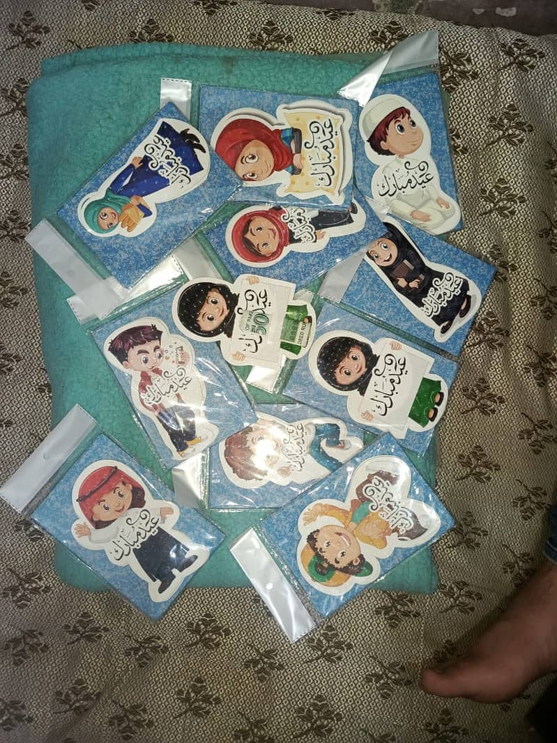 Eidi Tuck Card Avilable 6pcs pack 12 articles also avilable in bulk 1