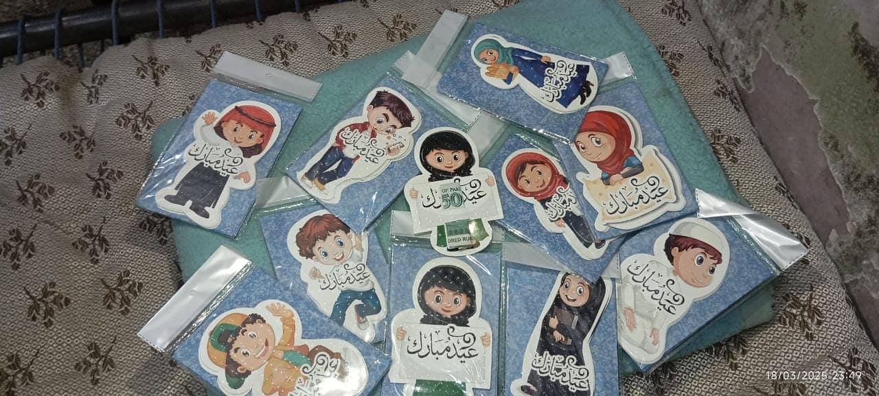 Eidi Tuck Card Avilable 6pcs pack 12 articles also avilable in bulk 3