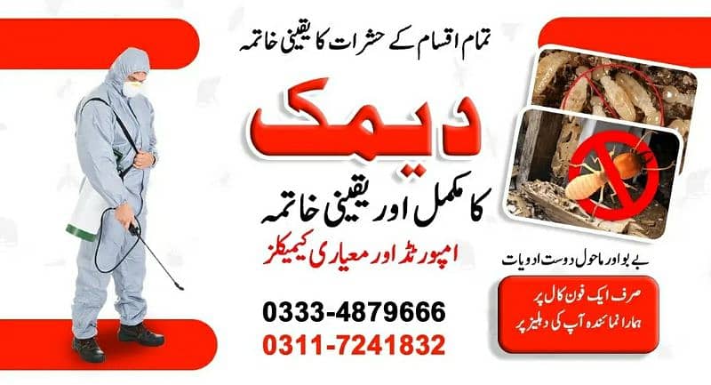 Lizard, Rat, Termite & Bed Bugs Control Services in Lahore 0