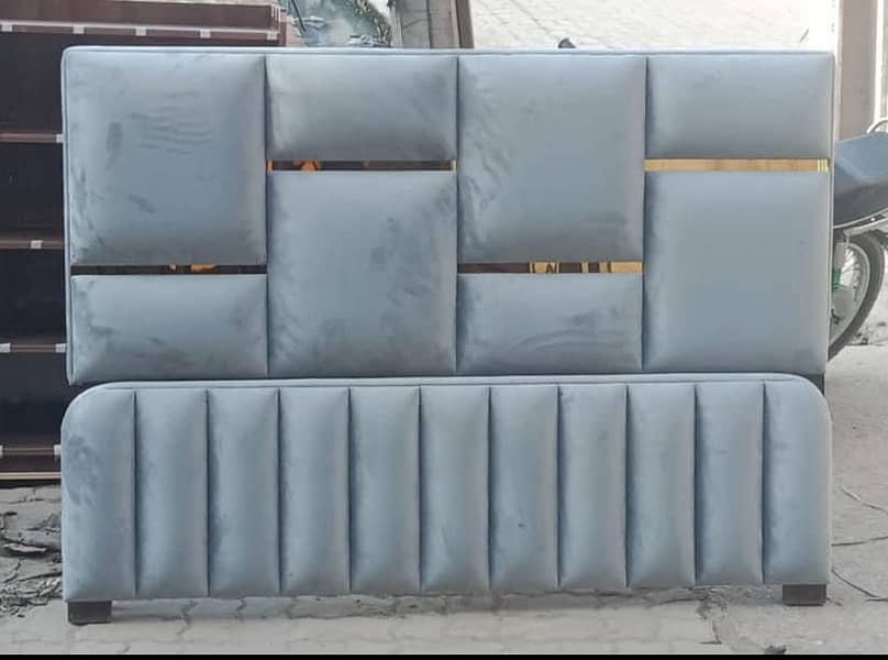Bed / bed set / king size bed / double bed / poshish bed / side tables 12