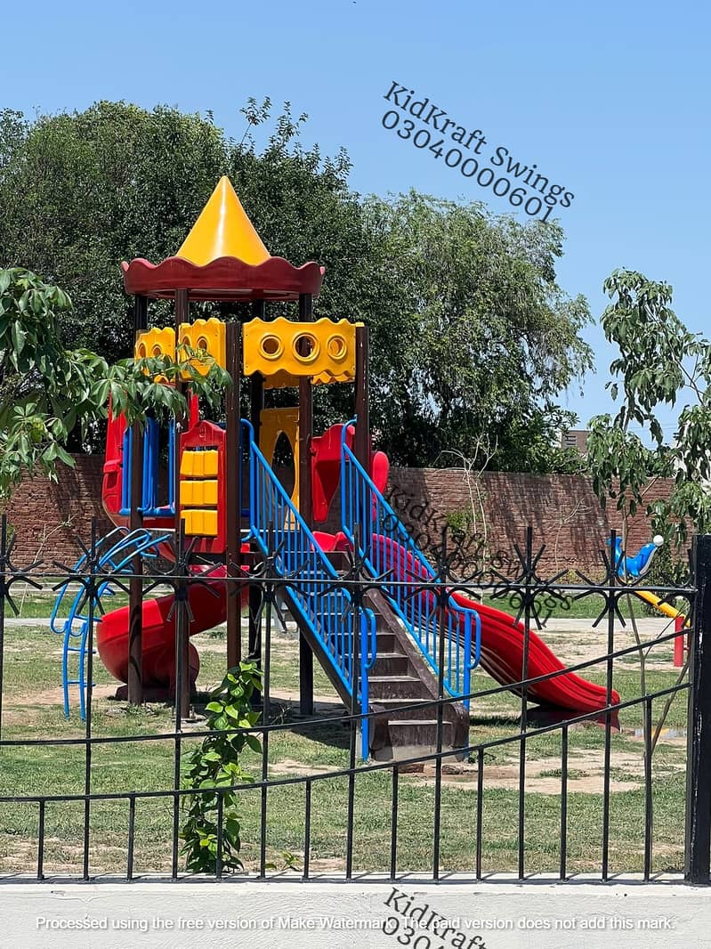 kids slides | Playground Equipment | kid swing | jhoola | kids Rides 4