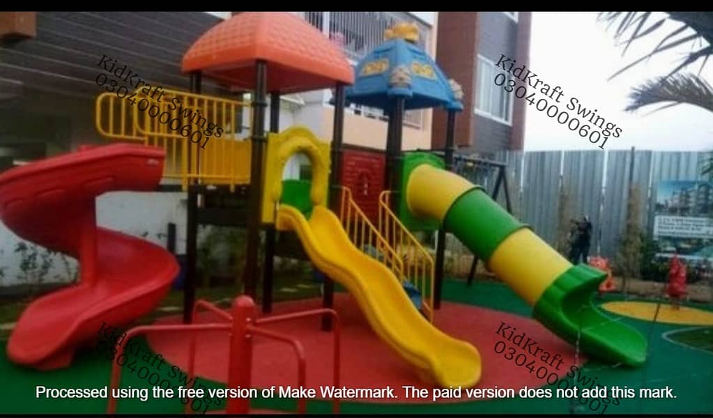 kids slides | Playground Equipment | kid swing | jhoola | kids Rides 5