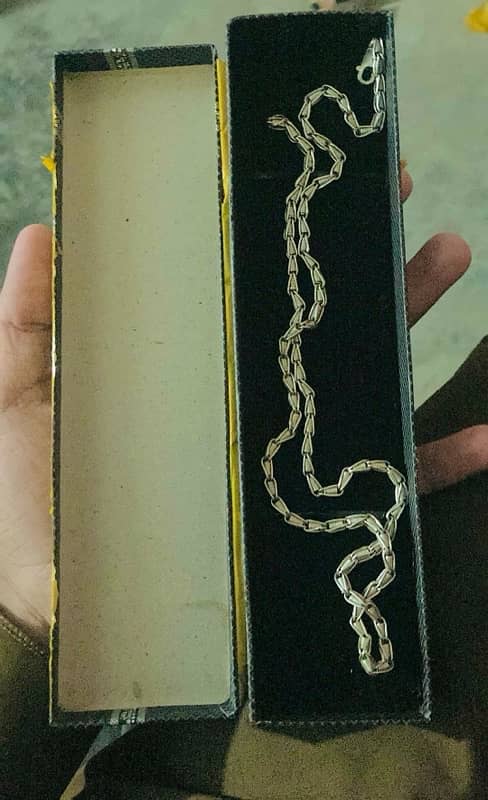 SILVER CHAIN PURE CHANDI For sall 0