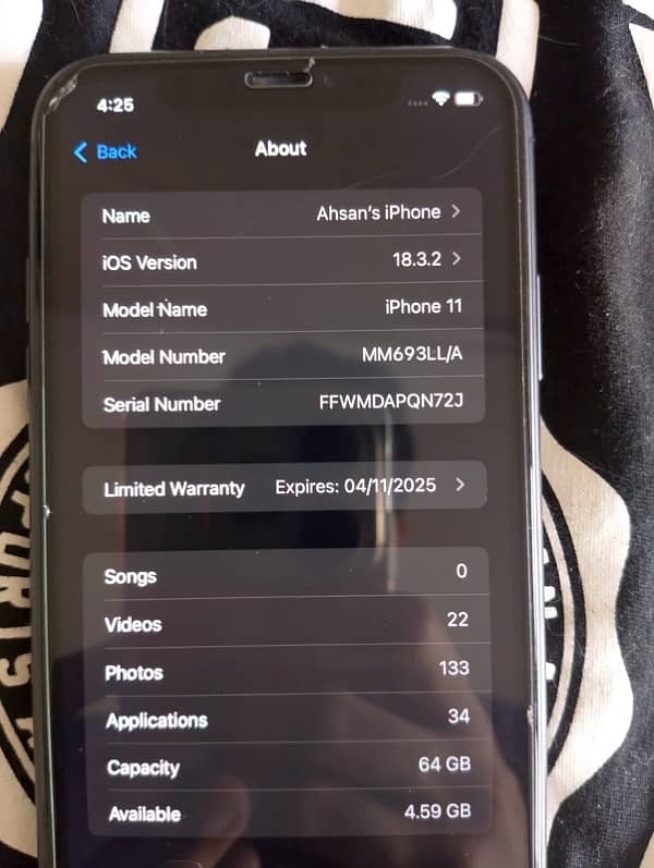 IPhone 11 NON PTA JV 2