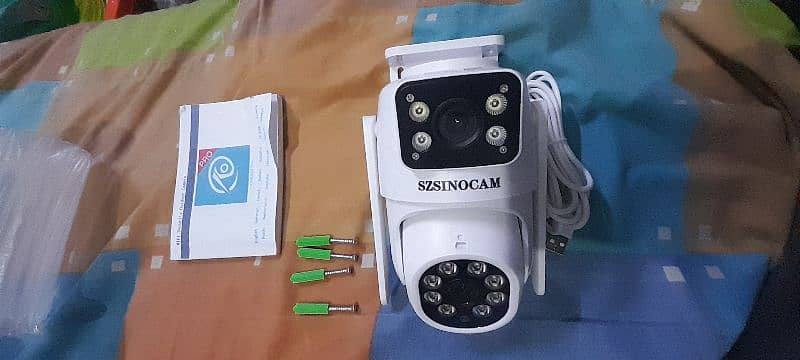 CCTV Wifi Smart PTZ Dual Camera 0