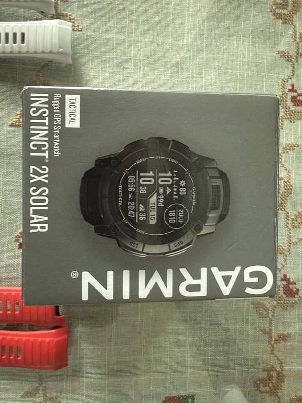 Garmin Instinct 2X Solar - Tactical Edition, Black 6