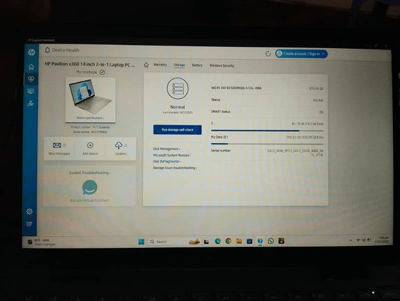HP Pavilion x360 2-in-1 Laptop 14-EK0073DX 2