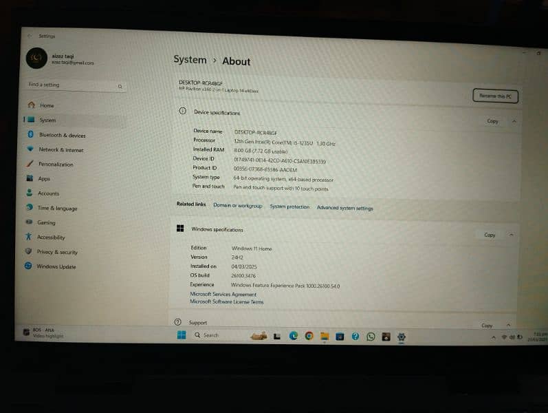 HP Pavilion x360 2-in-1 Laptop 14-EK0073DX 5