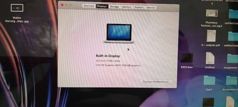 Macbook pro core i5 13 inch display 5