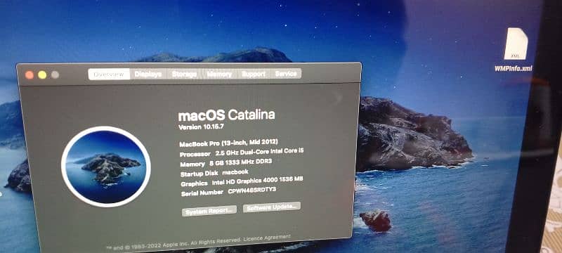 MacBook pro 2012 1