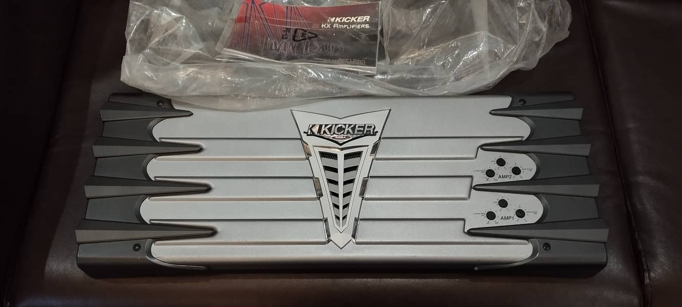 Kicker KX850.4 four channel hi end amplifier 0