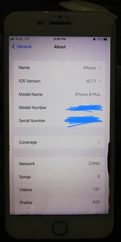 iPhone 8 Plus PTA APPROVED 5
