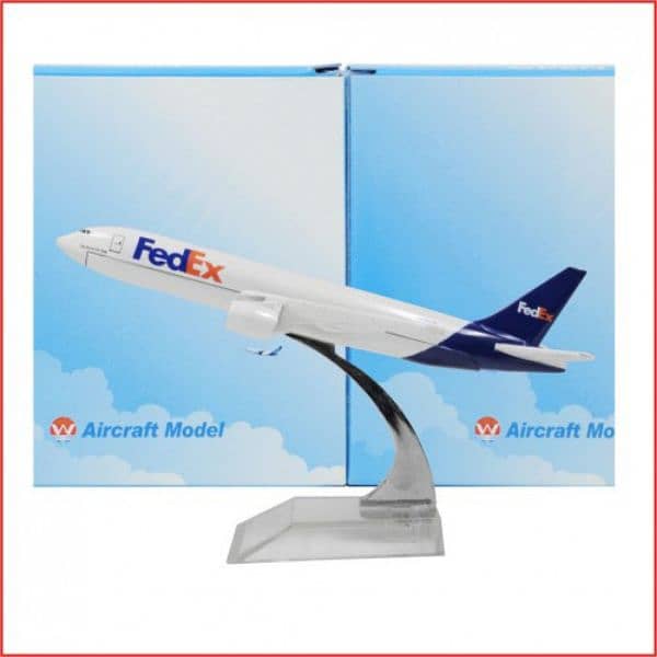Airplane model 16cm metal 10