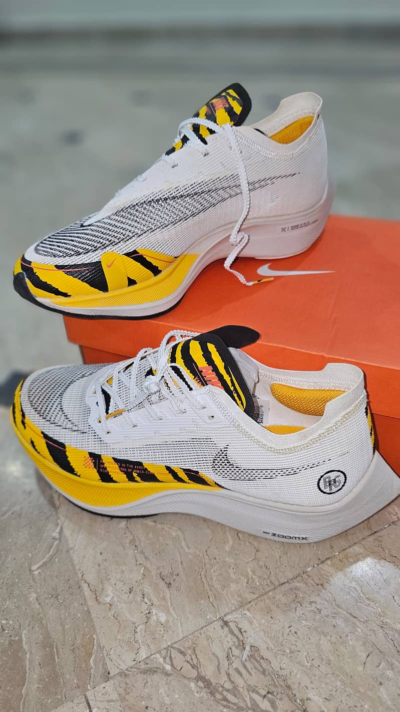 Nike ZoomX Vaporfly NEXT% Blue Ribbon Sports Tiger DM7601-100 UK sz 10 3