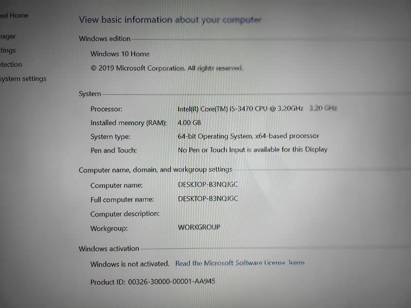 Optiplex 7010 Intel core i5 3rd Generation 4GB ram 500 GB rom for sale 3