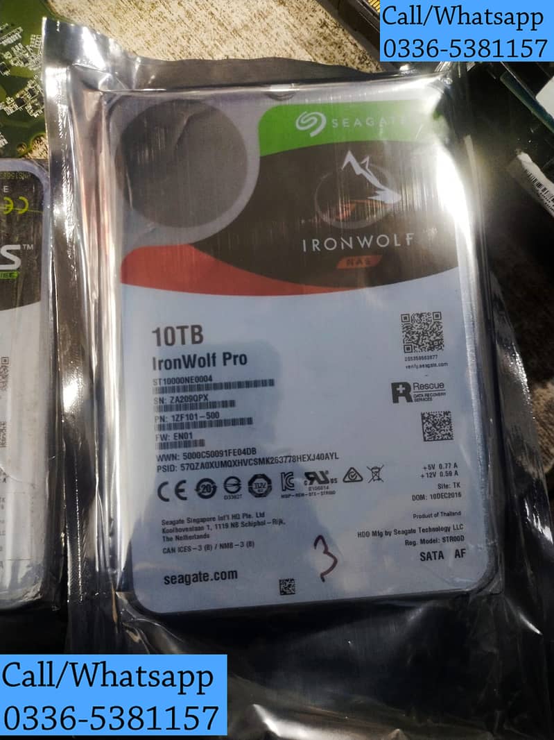 CCTV Camera Surveillence 1|2|3|4TB HDD DVR NVR Harddisk Disk SATA NAS 4