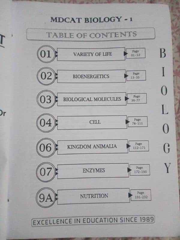 Anees Hussain MDCAT Book 1 for XI 2