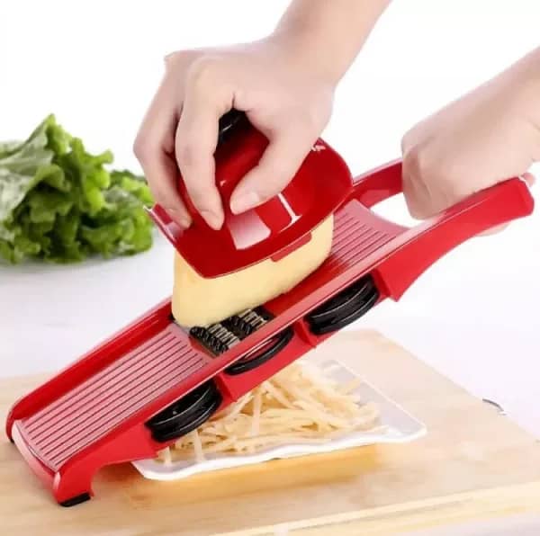 10-in-1 Mandoline Slicer & Vegetable Cutter – Peeler & Grater 1