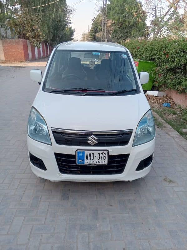 Suzuki Wagon R VXL 2019 white 85% jenmon dead final price Exchang hojy 3