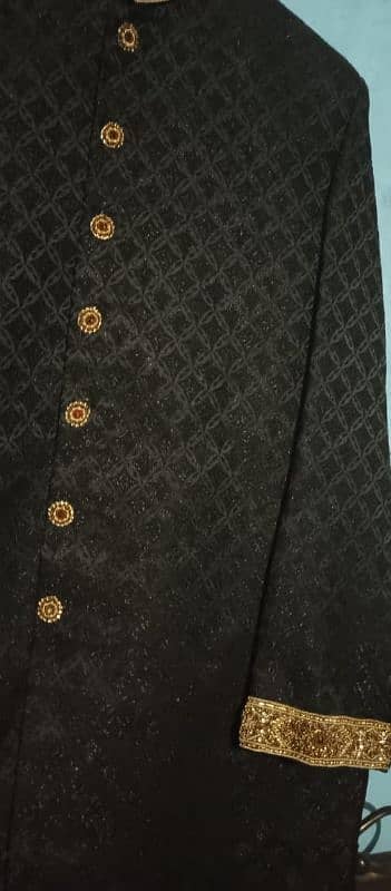 Groom's sherwani with khoosas. 0