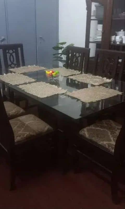 dining table with 6 chairs 0
