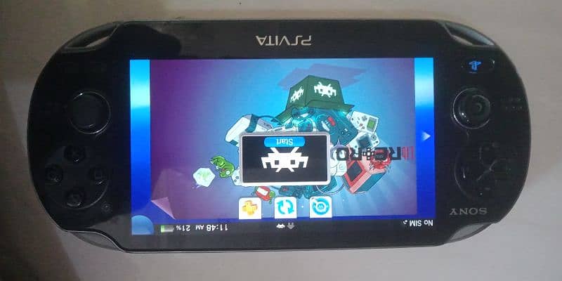 Ps Vita OLED jailbreak RetroArch Adrena line  64gb 4
