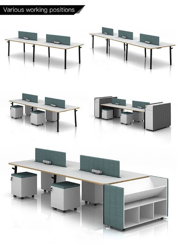 work station call centre table executive table meeting table 9